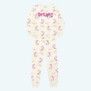 Pijama Unicornio brilla en la oscuridad