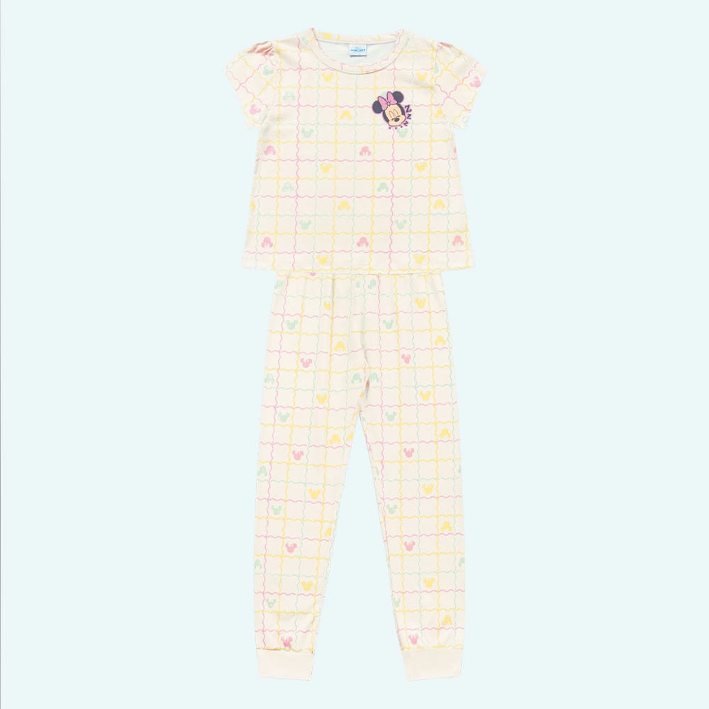 Pijama Minnie Mouse brilla en la oscuridad