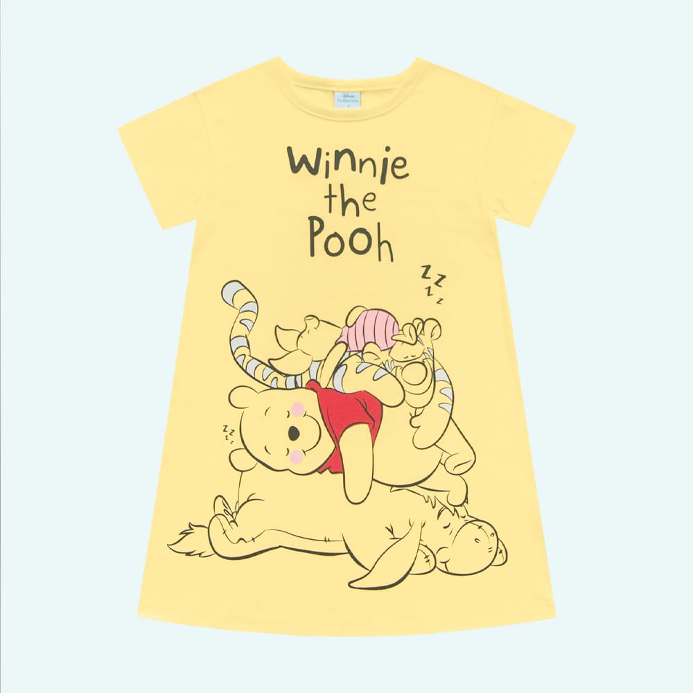 Pijama Winnie the Pooh brilla en la oscuridad