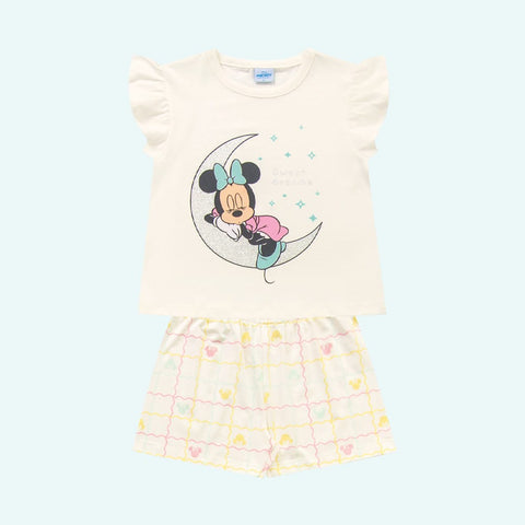 Pijama Minnie Mouse brilla en la oscuridad