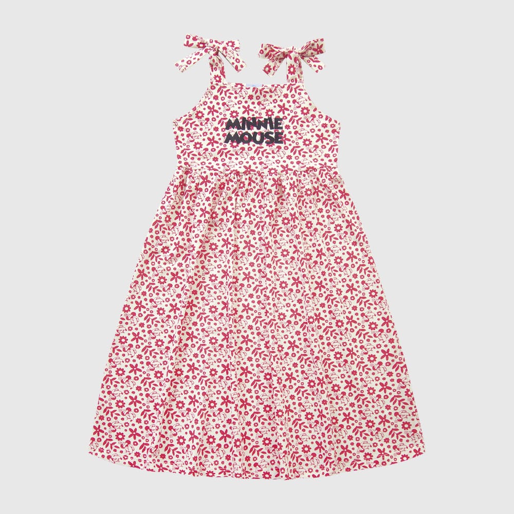 Vestido Midi Minie Mouse