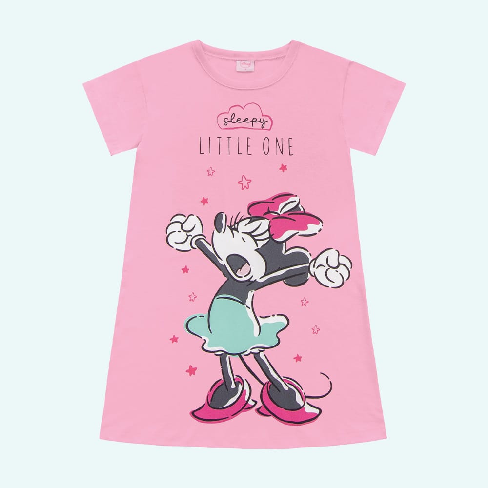 Pijama Camisola Minnie Mouse brilla en la oscuridad