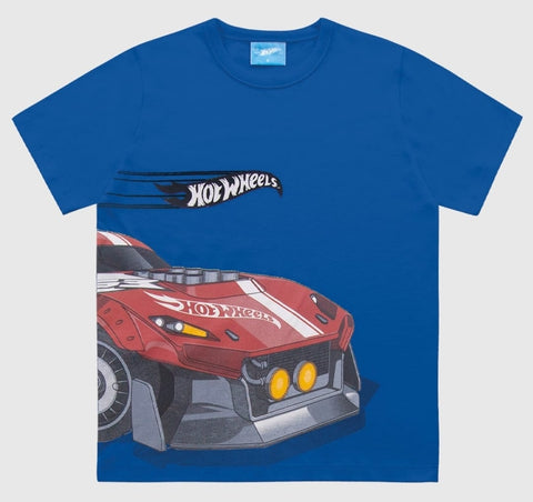 Remera Hotwheels Azul