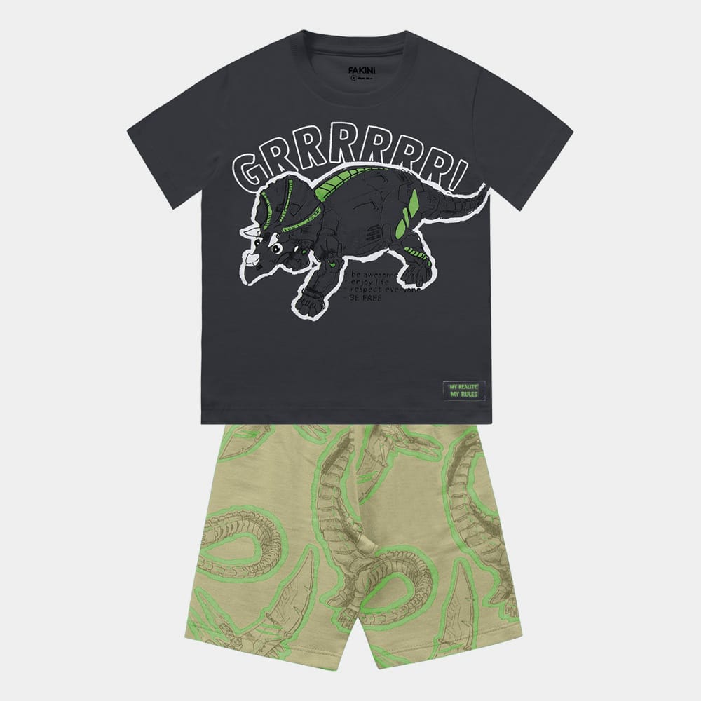 Conjunto Dino GRRR