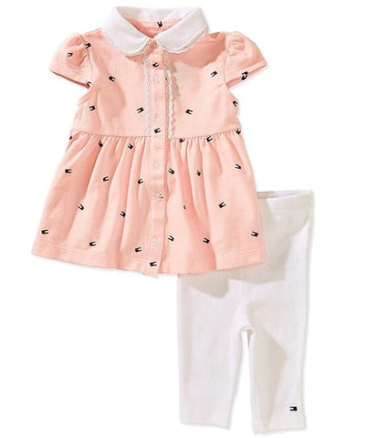 Conjunto Tommy Hilfiger Rosa nena