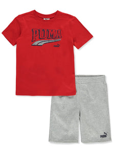 Conjunto Puma Rojo / Negro
