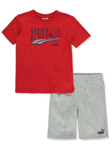 Conjunto Puma Rojo / Negro