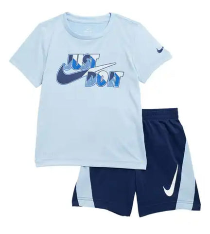 Conjunto Nike Nene Celeste / Azul