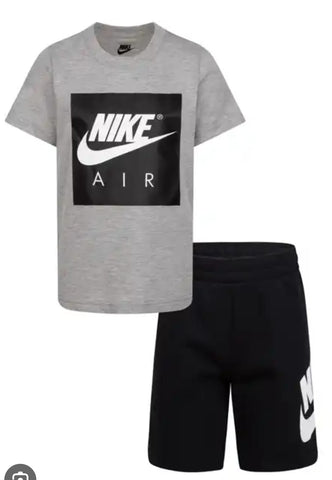 Conjunto Nike Air Negro / Gris