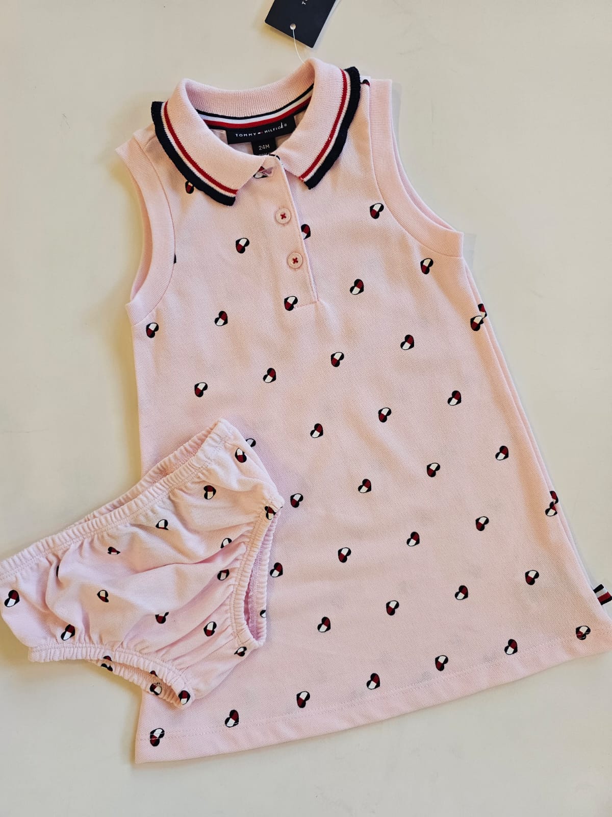 Vestido + interiores Tommy Hilfiger