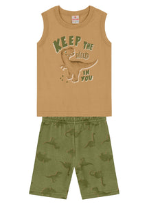 Conjunto Camisilla Dino