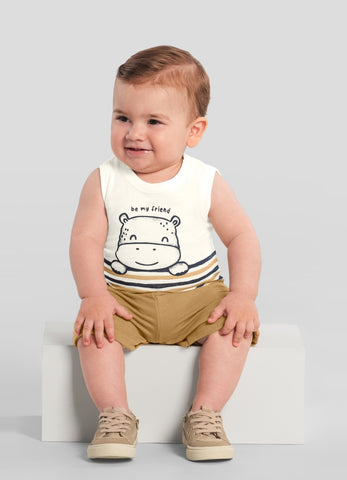 Conjunto Hipopotamo bebe