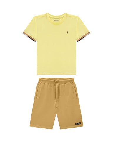 Conjunto Onda Marinha Beige