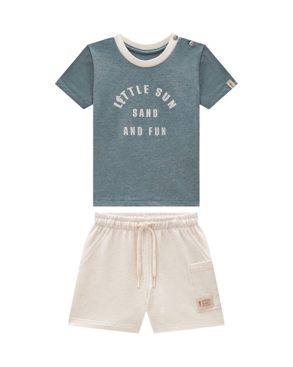 Conjunto Onda Marinha Ocean