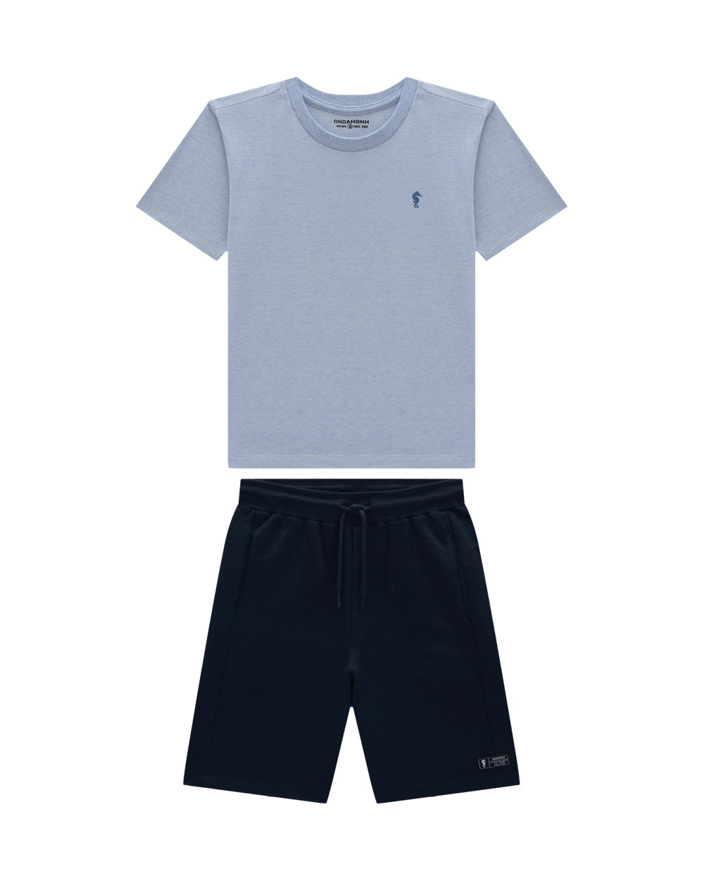 Conjunto Onda Marinha Celeste / Azul