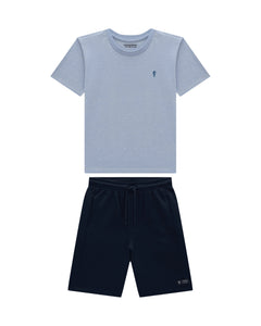 Conjunto Onda Marinha Celeste / Azul