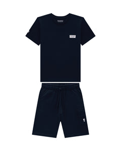 Conjunto Onda Marinha Azul Marino