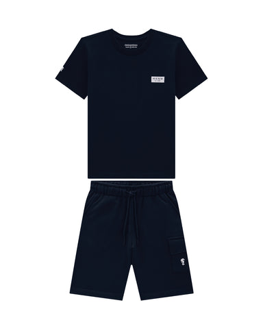 Conjunto Onda Marinha Azul Marino