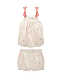 Conjunto Somni Beige Rosa