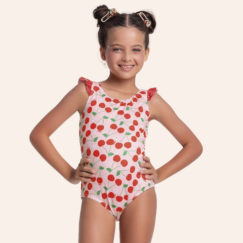 Traje de baño cerezas