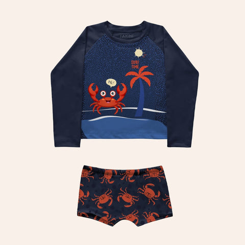 Traje de baño Cangrejo