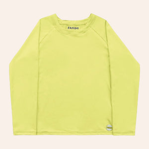 Remera con Proteccion UV amarilla