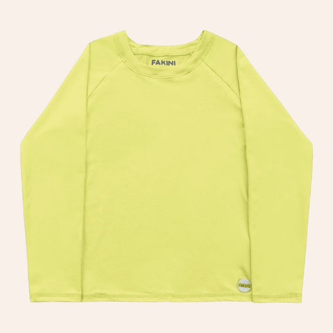 Remera con Proteccion UV amarilla