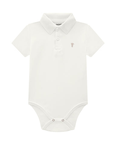 Body Onda Marinha Polo Blanco