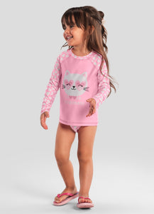 Traje de baño Gatita Rosa