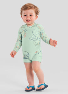 Traje de baño Enterito Pulpo