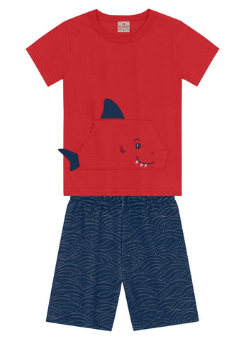 Conjunto Tiburón Rojo