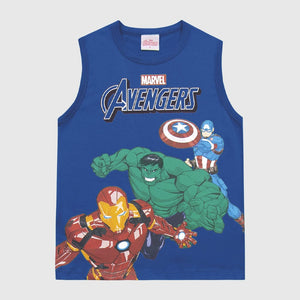 Camisilla Avengers Azul