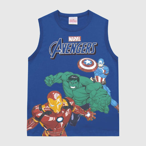 Camisilla Avengers Azul