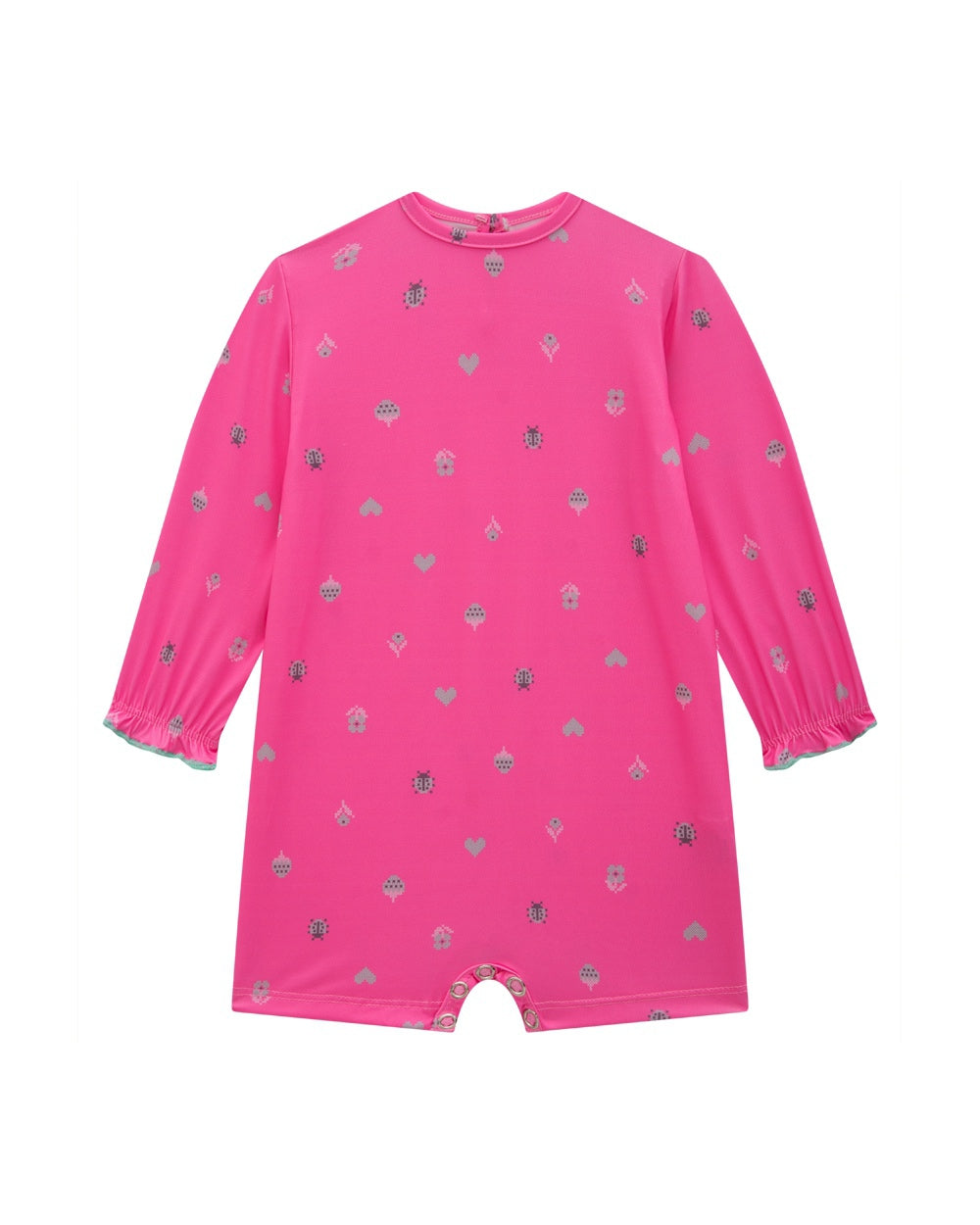 Traje de baño enterito Somnii Fucsia ladybug