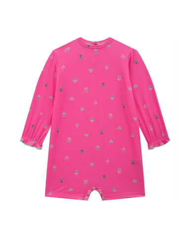 Traje de baño enterito Somnii Fucsia ladybug
