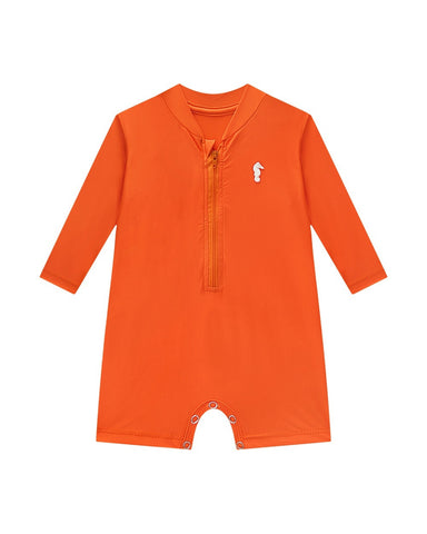 Traje de baño Onda Marinha  Enterito naranja