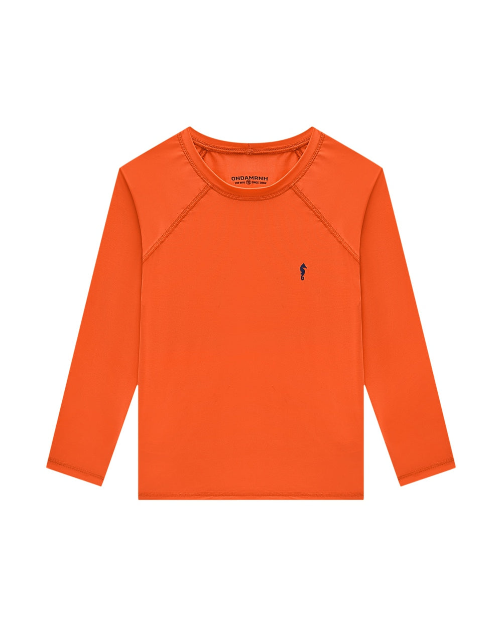Traje de baño remera M/L con proteccion UV Naranja