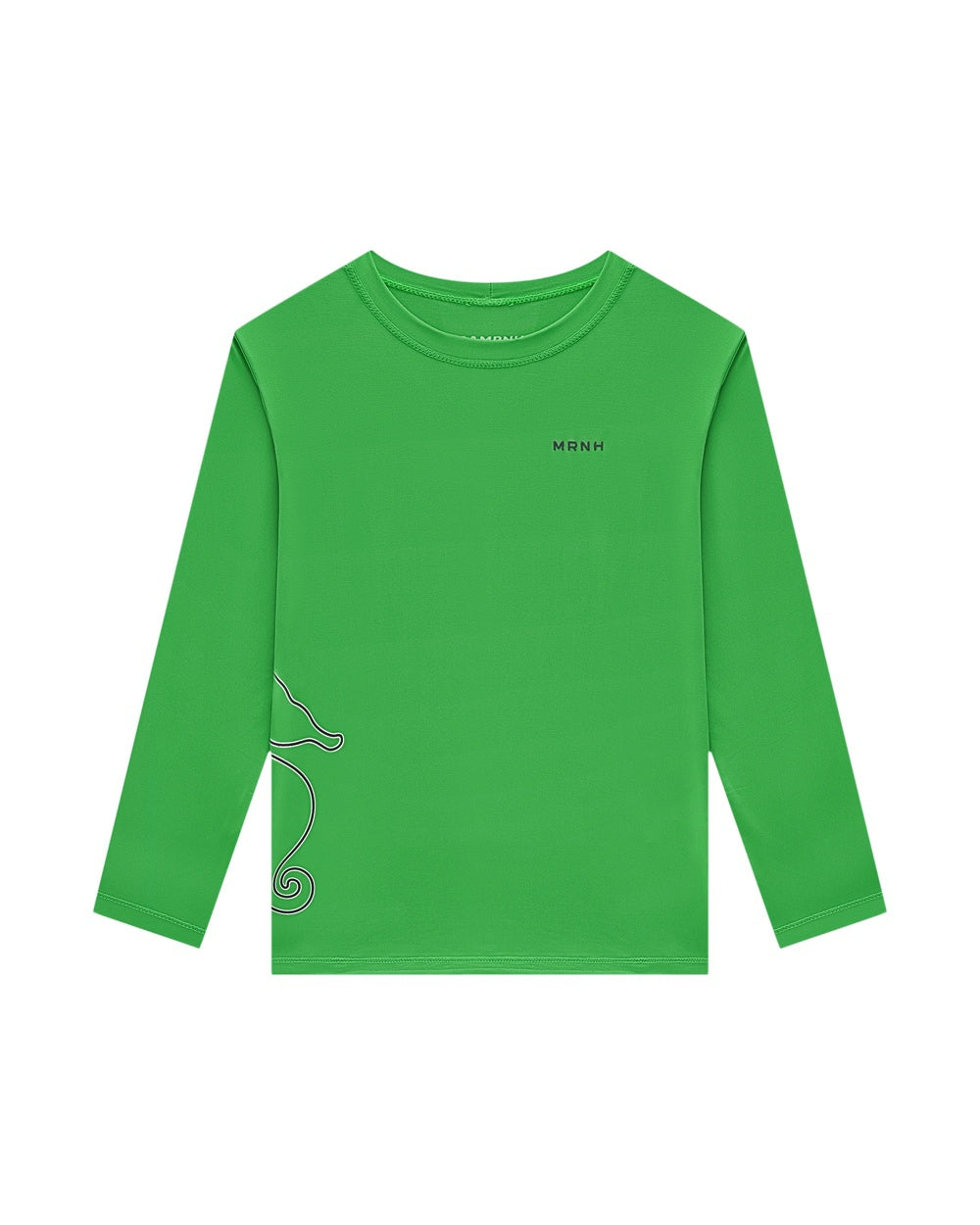 Traje baño Remera Con prot UV Verde