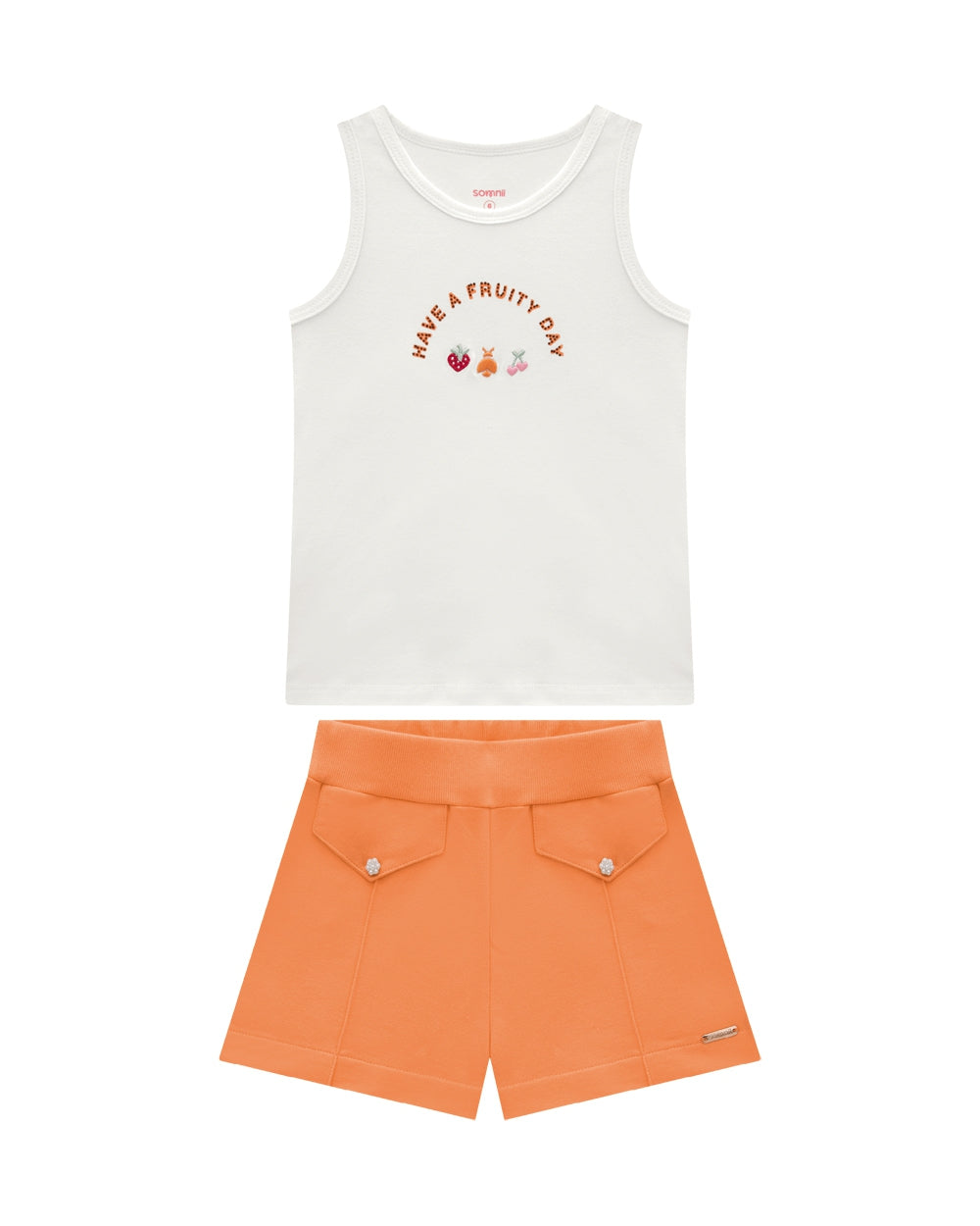 Conjunto Somnii Naranja