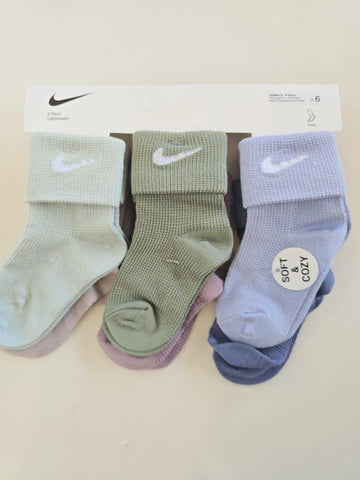 Pack x6 Medias Nike Toalla