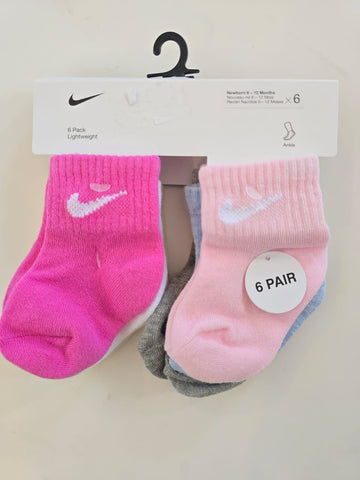 Pack x 6  Medias Nike beba