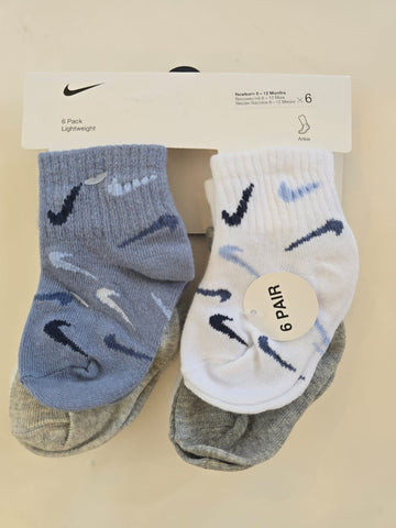 Pack x 6  Medias Nike bebe