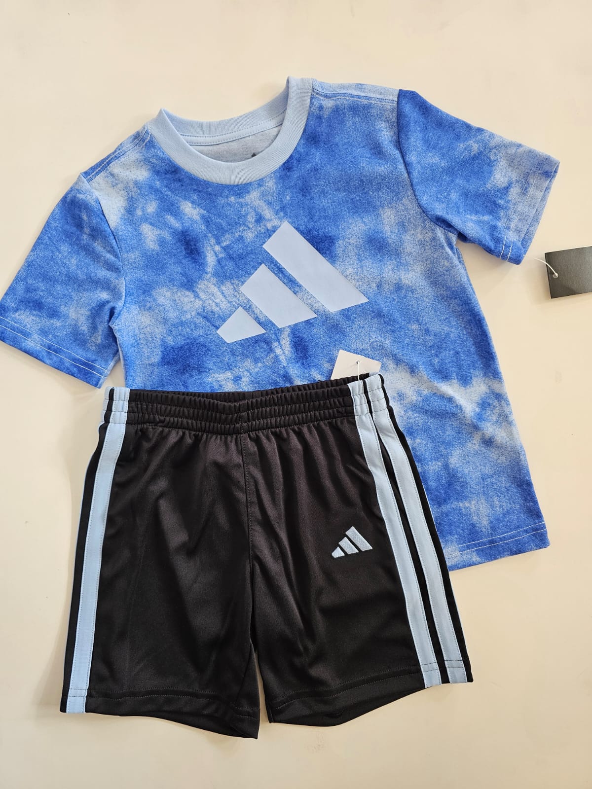 Conjunto Adidas Celeste