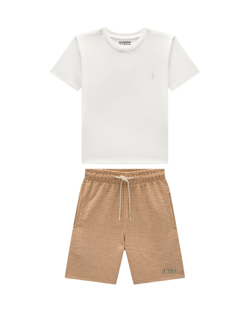 Conjunto Onda Marinha Blanco/Beige