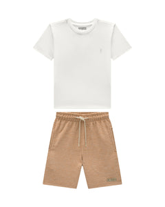 Conjunto Onda Marinha Blanco/Beige