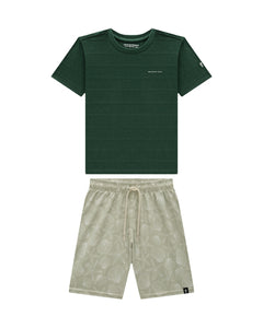 Conjunto Onda Marinha  Verde Olivo