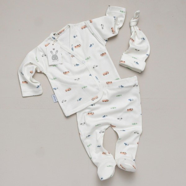 Set 3 Piezas Bebe Verte Reir Autito