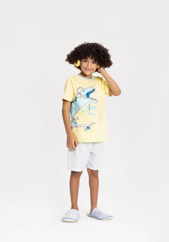 Conjunto Pijama Nene Dino Sound