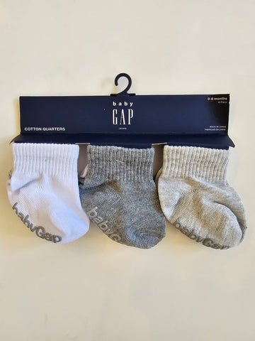 Pack x6 Medias Gap Bebe