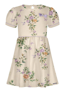Vestido Flores Lila